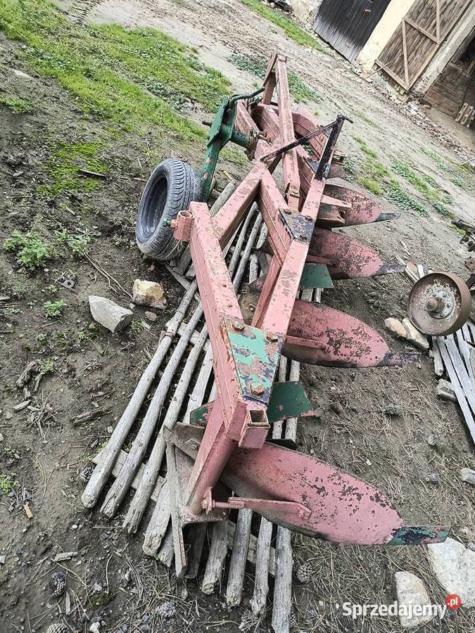 Pług STANROL U170 4 SKIBY nieuszkodzony