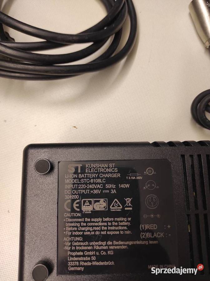 Nowa ładowarka STC8108LC 36v 3A Łobżenica sprzedam