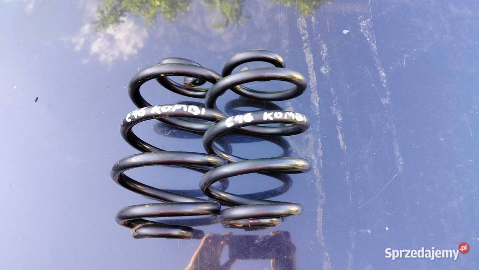 Bmw e46 kombi sprężyny tył komplet Aleksandrów Łódzki