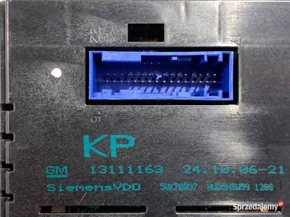 WYŚWIETLACZ OPEL ASTRA H 13111163 0414 EKRAN podkarpackie