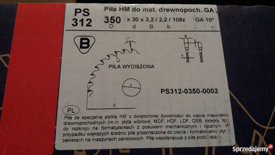 Piła tarcza widiowa śląskie Jastrzębie