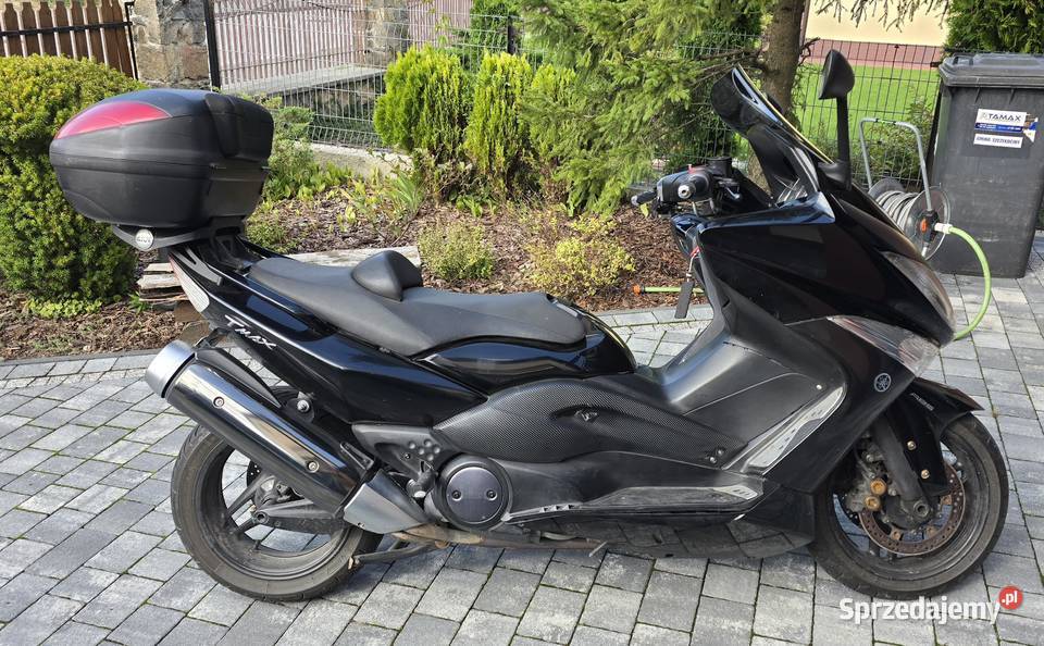 Yamaha TMAX 500 ABS 2008 | bezwypadkowy | kufer + szyba | przegląd i OC