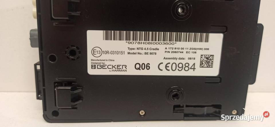 MERCEDES VITO W447 MODUŁ PODSTAWA NAWIGACJI Komputery sprzedam