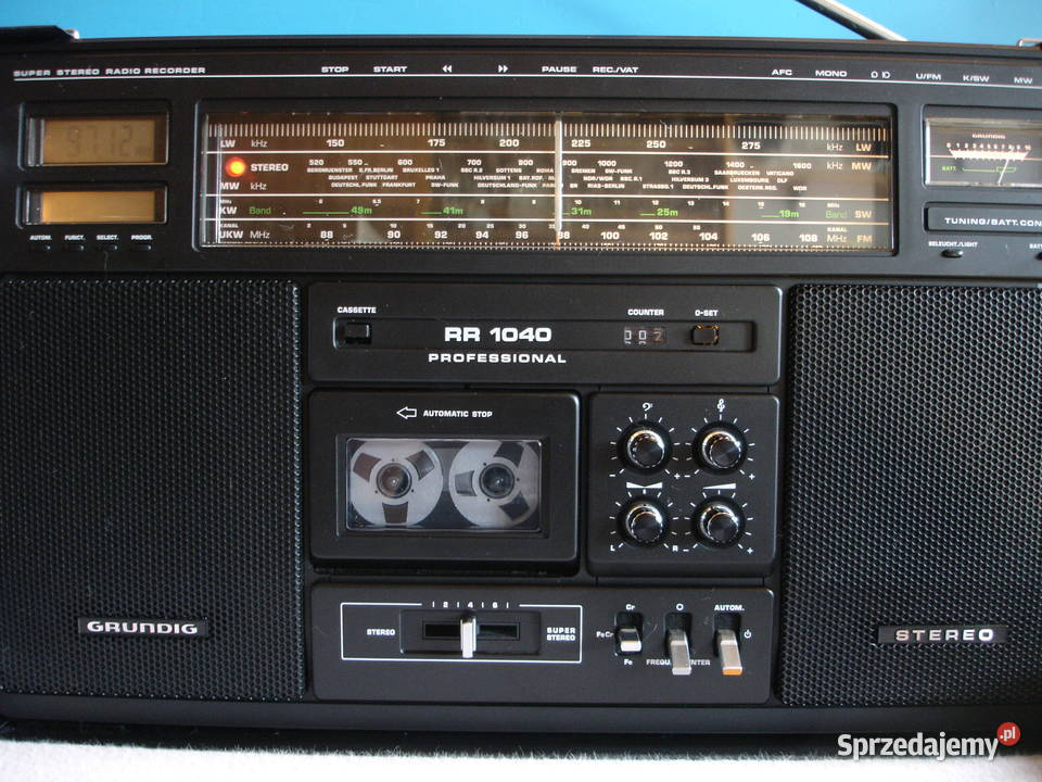Radiomagnetofon GRUNDIG RR-1040 PROFESSIONAL