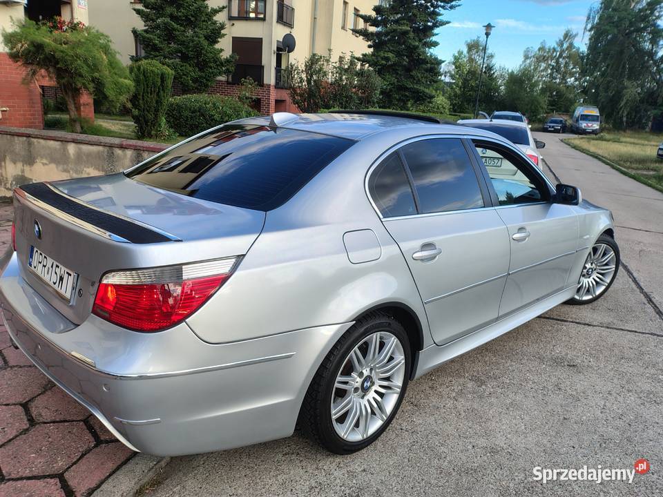 Piękne BMW E60 1806 cylindrów opolskie Paczków