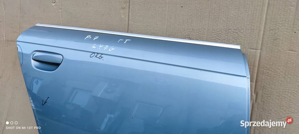 DRZWI PRAWY TYŁ AUDI A4 B7 LY7G SEDAN KOMBI Przystajń