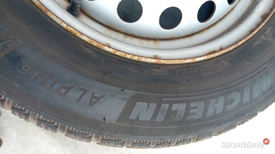 Opony Michelin Alpin6 195x65r15 95T 15cale Opony i felgi Gliwice sprzedam