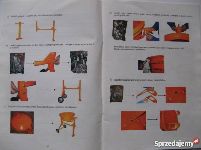 Betoniarka Power Tec 50 L Morzeszczyn sprzedam