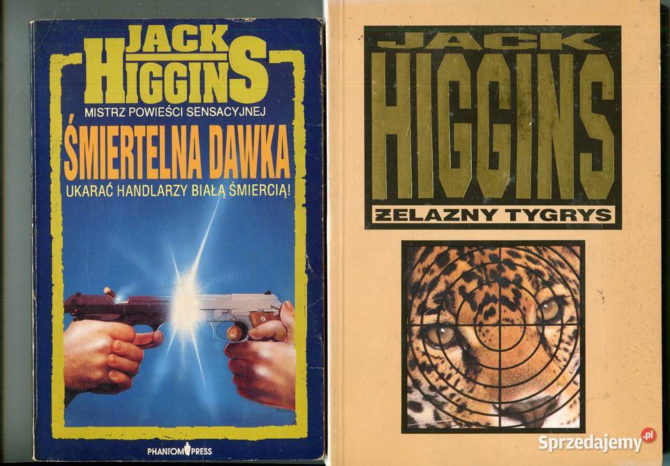 Żelazny Tygrys Śmiertelna dawka Jack Higgins Pozostałe zachodniopomorskie Szczecin
