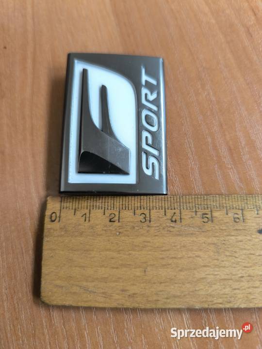 Logo zanczek emblemat na błotnik LEXUS FSPORT OE Kamień Pomorski