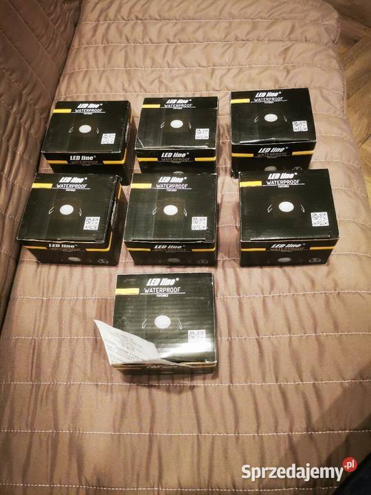 Oprawa sufitowa wodoodporna kwadrat odlew czarna Rzeszów