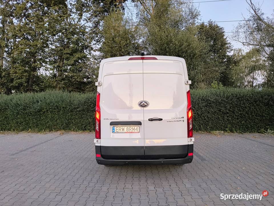 MAXUS DELIVER 9 Klima FV Nowoczesny dostawczak w Pozostałe Rawa Mazowiecka