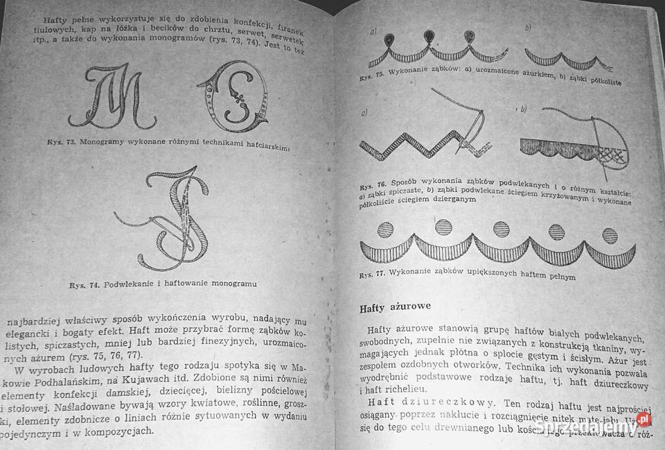 Hafty ręczne Irena Malinowska Rok wydania 1990