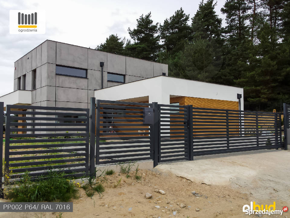 Furtka nowoczesna palisadowa KONSPORT P64 Straszyn