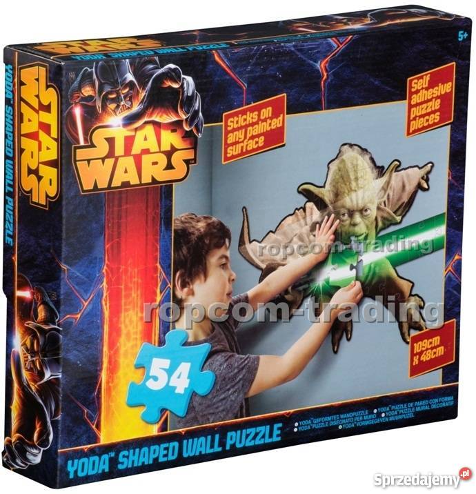 Star Wars Świecące Ogromne Puzzle na ŚCIANĘ Lord 5 lat+