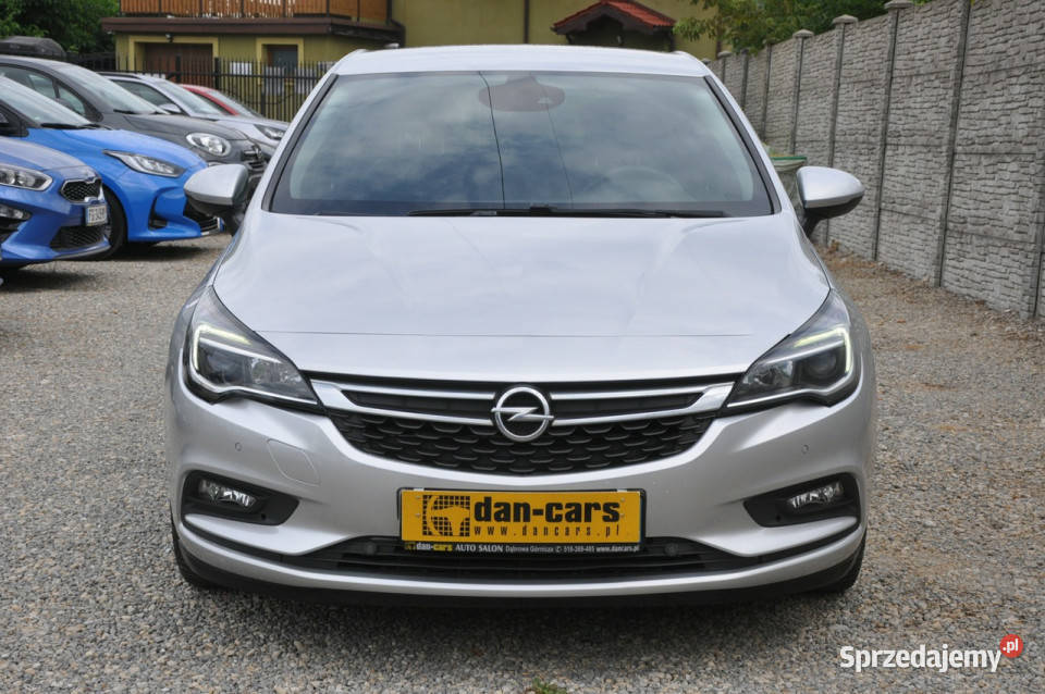 Opel Astra 14 Turbo 125 LED Navi Radar Asystent asystent pasa ruchu śląskie Dąbrowa Górnicza sprzedam