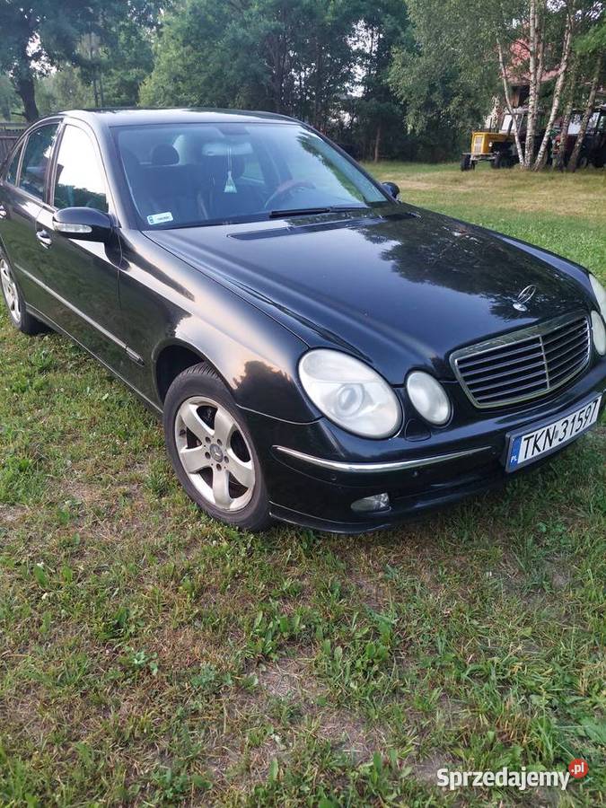 Mercedes E320 Avantgarde 2004r 32 BLPG V6 224 Rok produkcji 2004 Nadziejów