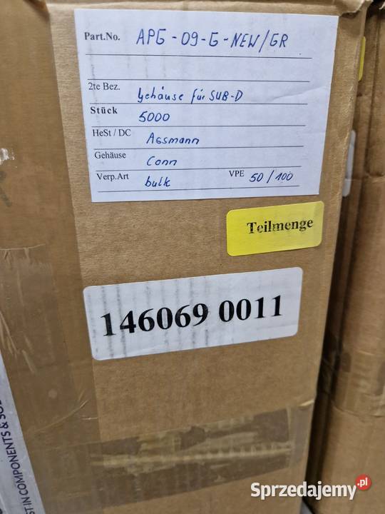 Obudowa złącza DB9 DB9 Gliwice sprzedam