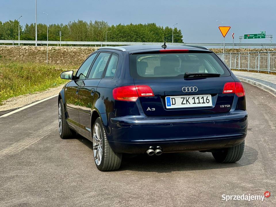 Audi A 3 SPORTBACK 19 TDI 105 czujnik parkowania Ostrów Mazowiecka