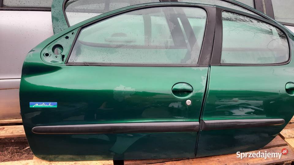 drzwi lewe przód tył Peugeot 206 hatchback lak Dębno
