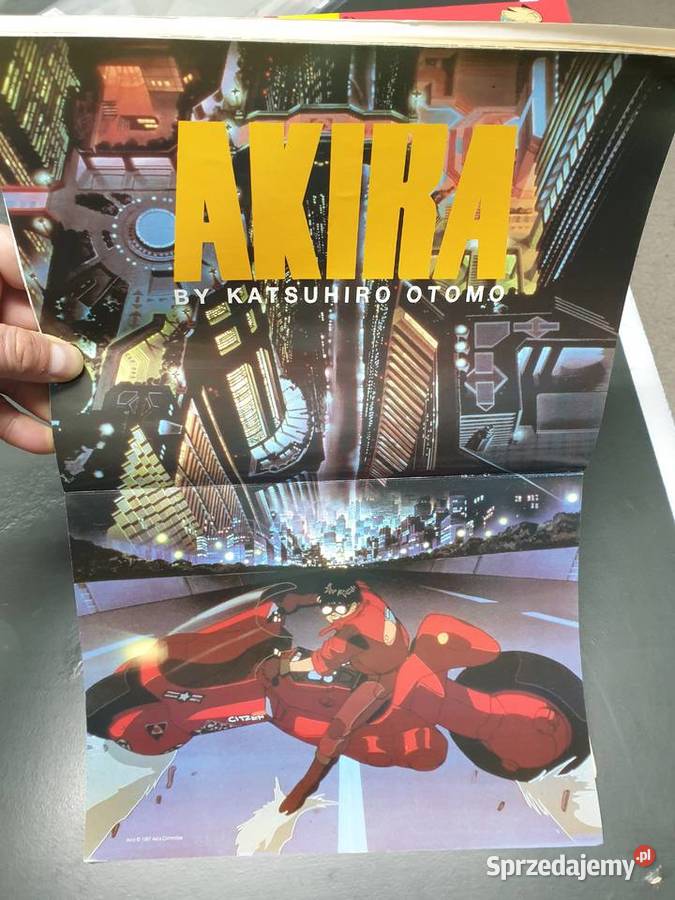 Manga Mania Magazyn komiksowy 1993 Akira Poster Komiksy pomorskie Gdynia