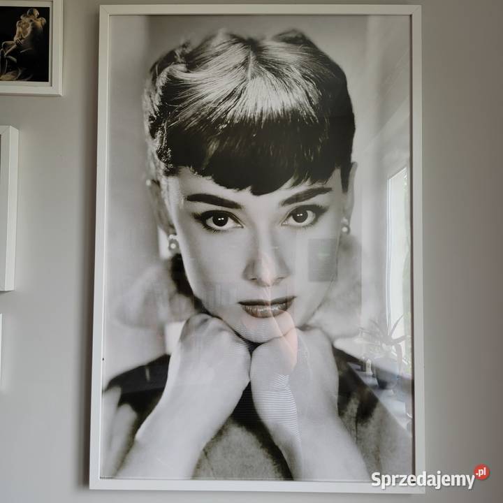 Plakat Audrey Hepburn w ramie IKEA Poznań