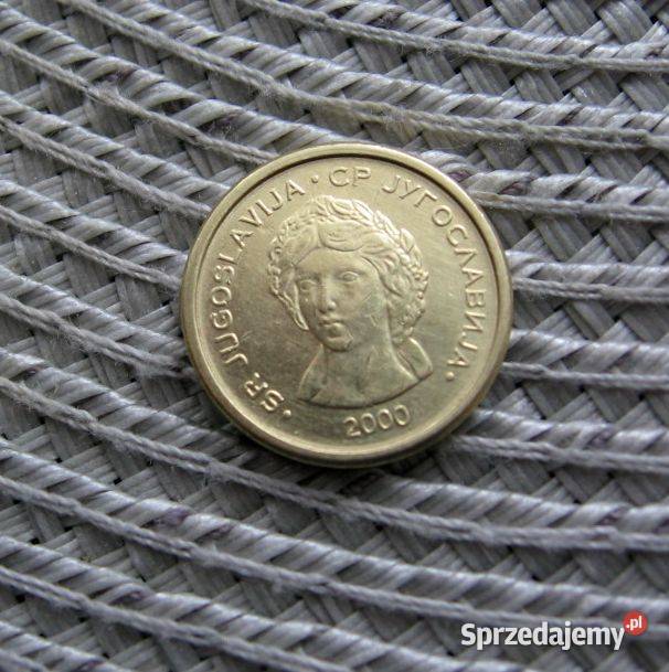 Jugosławia 50 Para 2000r wielkopolskie Kalisz