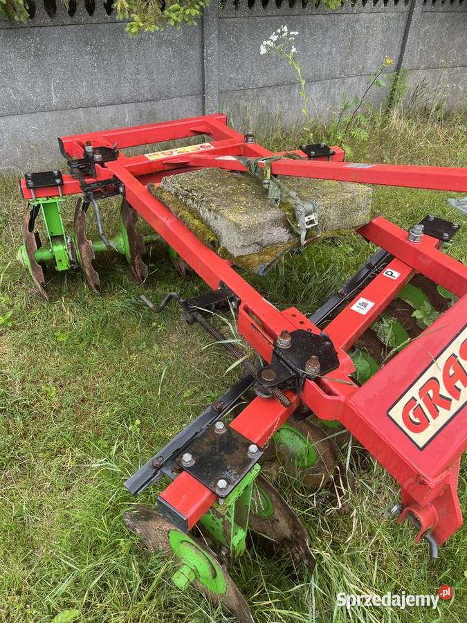 Brona talerzowa GRASSROL 18m nieuszkodzony małopolskie