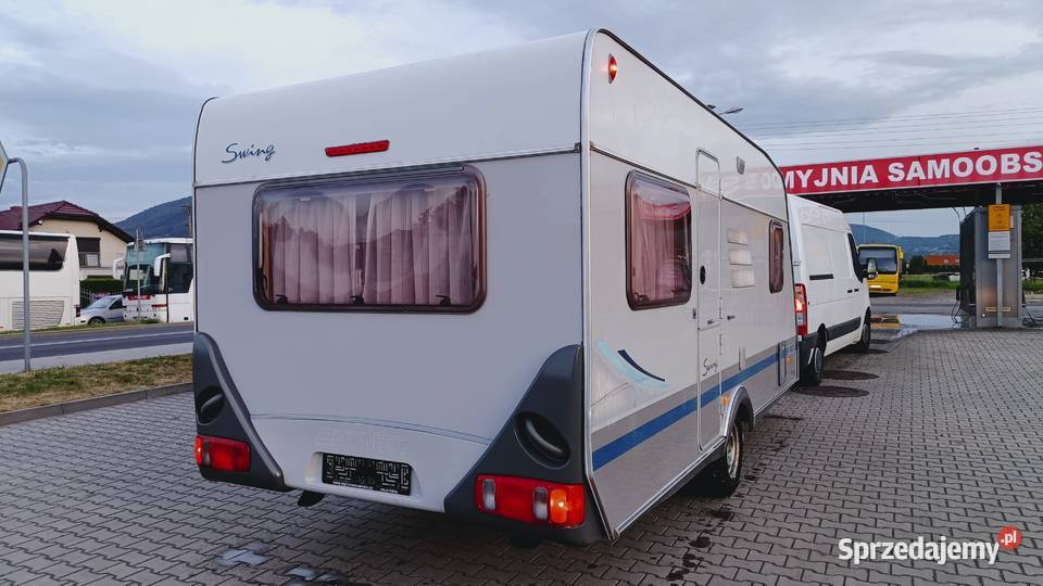 przyczepa kempingowa MOVER campingowa kemping Międzybrodzie Bialskie