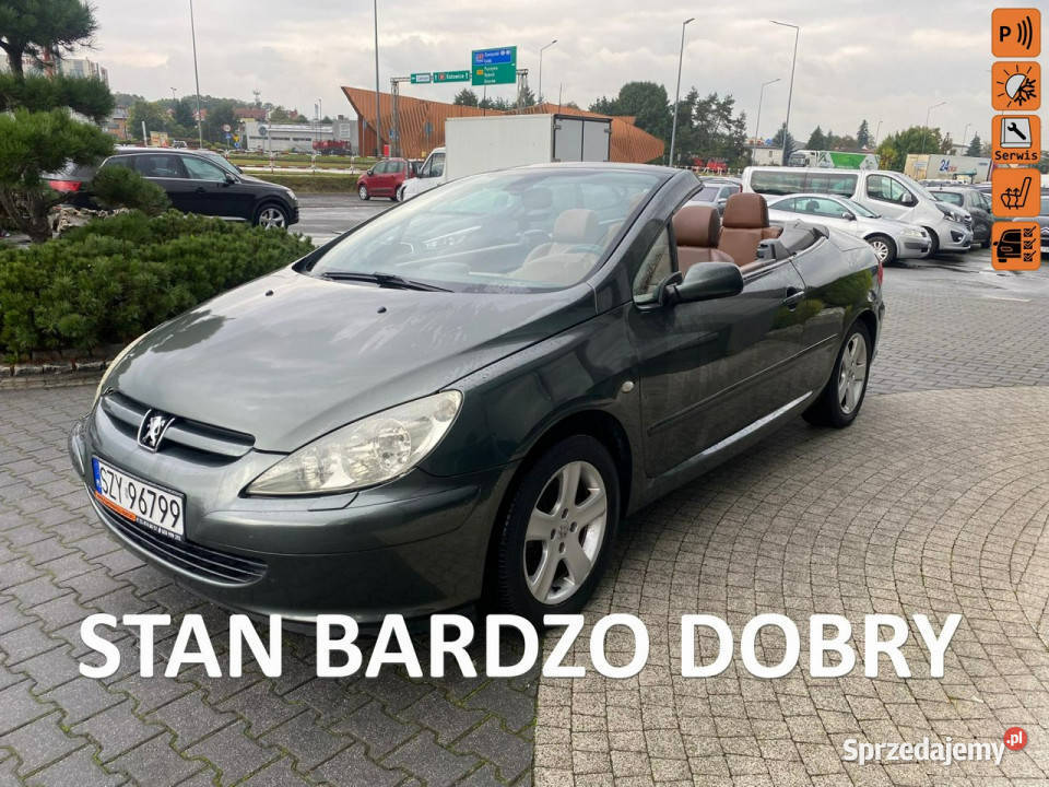 Peugeot 307 CC skóra podgrz fot klimatronic tempomat