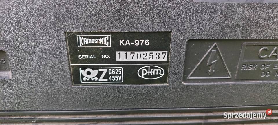 BOOMBOX RADIO KAMASONIC KA976 100SPRAWNY SONY dolnośląskie