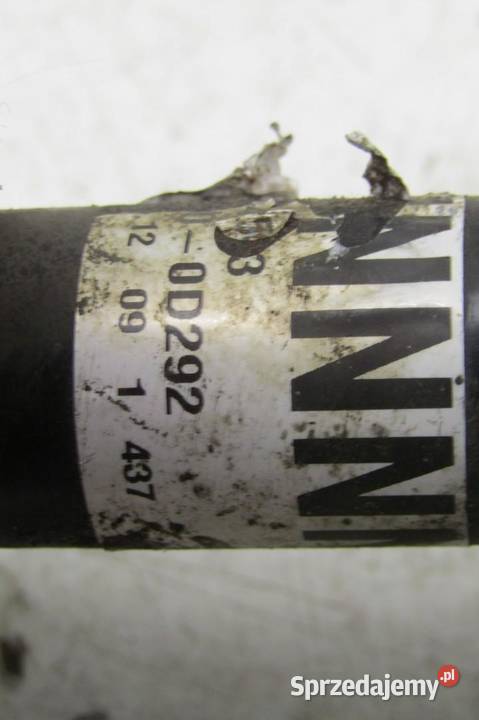 PÓŁOŚ PRAWA PRZEDNIA PRZÓD 13 VVTi TOYOTA YARIS lubelskie