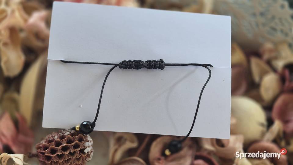 bransoletka handmade 6mm Kliniska Wielkie sprzedam