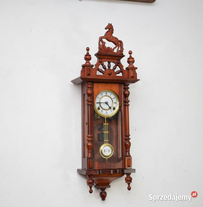 Zegar wiszący sprawny z koniem wysyłam Świdnica