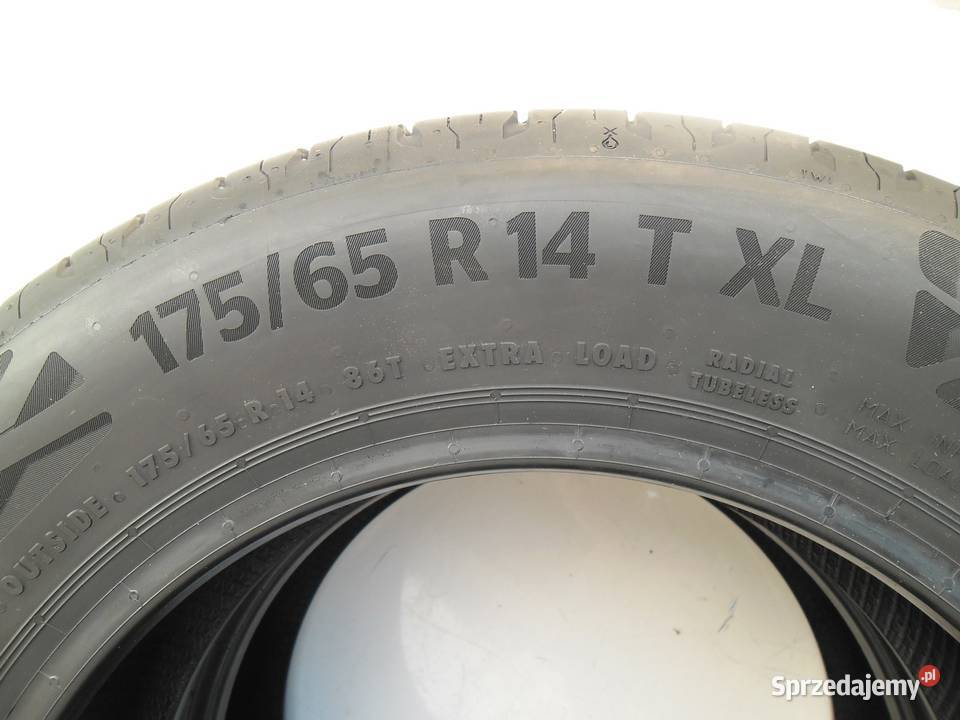 Continental EcoContact 6 17565 R14 86T XL nowa lato Jasienica