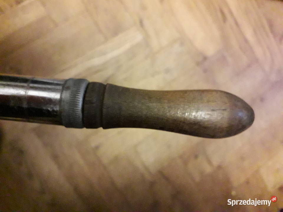 Rzadka krótka zabytkowa pompka ZZR sygnowana