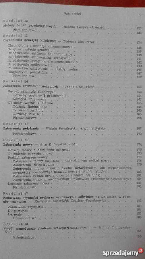 Neurologia dziecięca Jagna Czochańska red PZWL medycyna, nauki medyczne Książki naukowe i popularnonaukowe Książki i Podręczniki Olsztyn