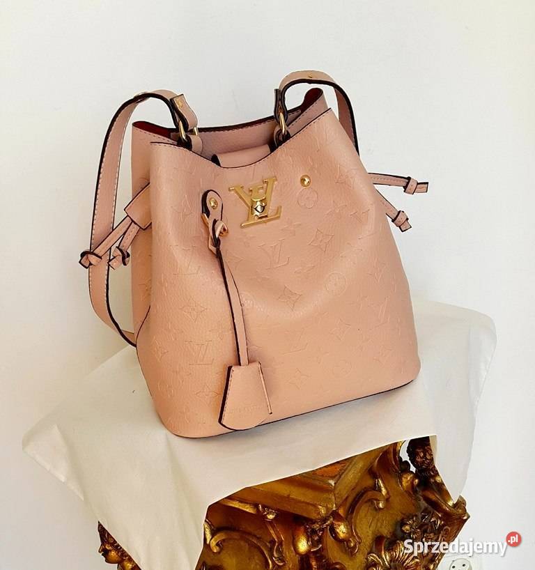 TOREBKA LOUIS VUITTON LOCKME BUCKET WOREK LV czerwony Bydgoszcz