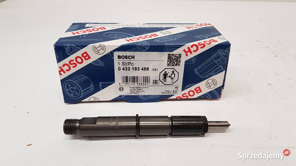 Nowy Wtryskiwacz Kompletny Bosch 0432193486 Siedlce