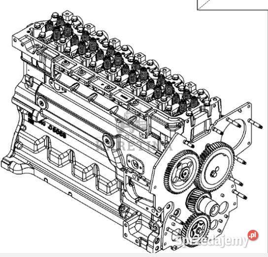 John Deere 6920 6920S Słupek Blok Kompletny Jastrzębniki