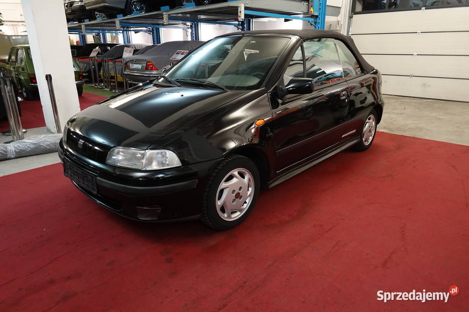 Fiat Punto Cabrio 12 86 Czarny Bez korozji z sprzedam