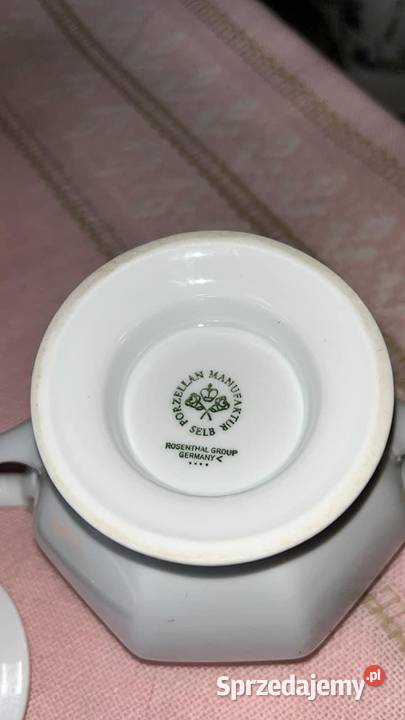 Świecznik Rosenthal Biała Maria Germany Stan Gdańsk