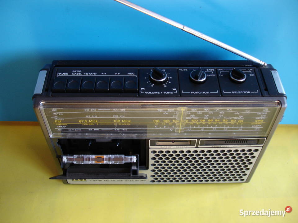 Radiomagnetofon ITT CAMPING CASSETTE 109 lubuskie
