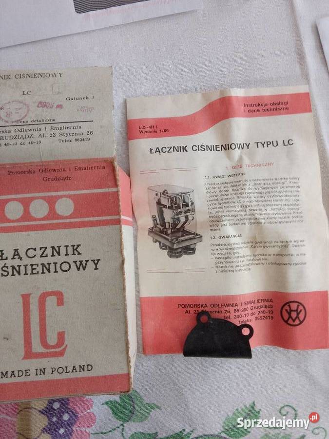 Łacznik ciśnieniowy LC Lublin
