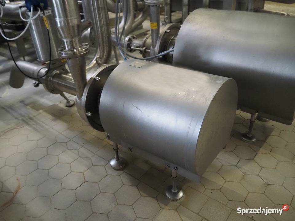 Stacja przyjęcia mleka Alfa Laval Pompa wirowa Krotoszyn
