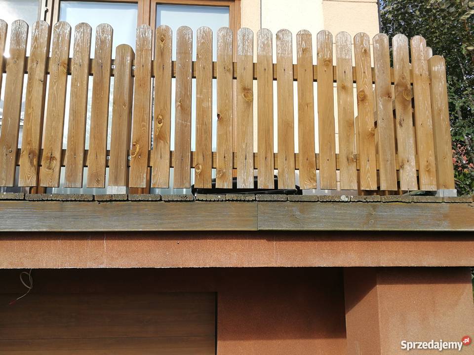 Balustrada balkonowa drewniana Zamość
