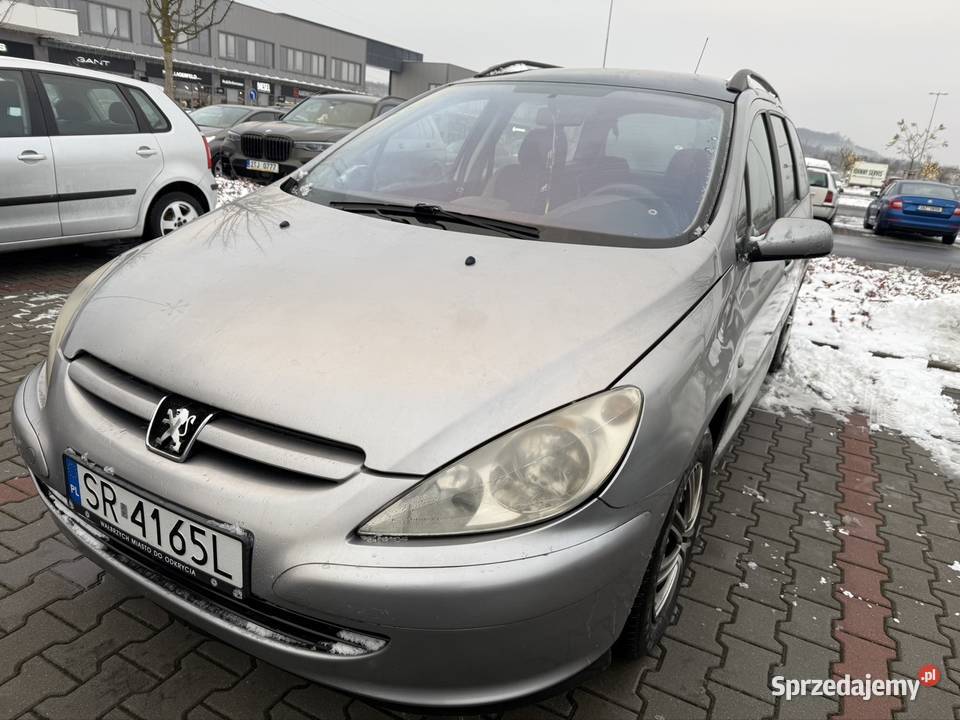 Peugeot 307SW 16 benzyna relingi dachowe śląskie