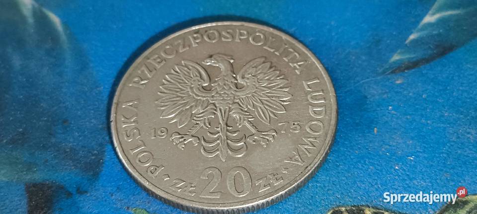 Monety PRL 20 1975 Marceli Nowotko Gliwice sprzedam