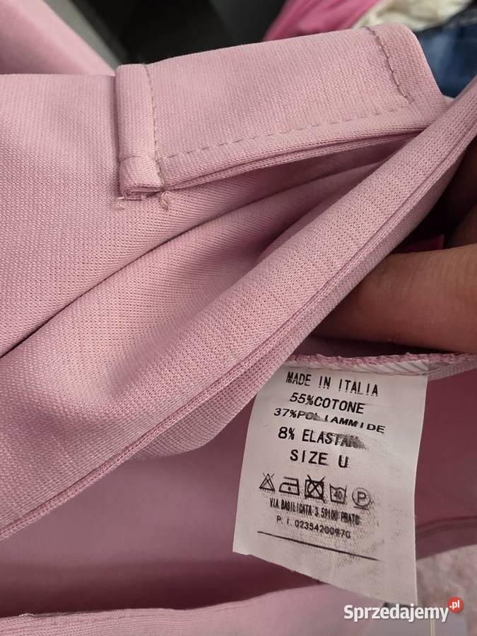 Komplet dresowy różowy Chodzież