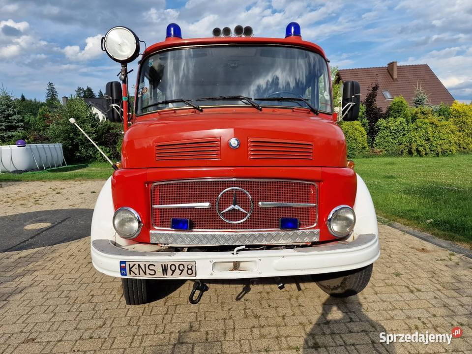 MercedesBenz 1113 Samochód Specjalny Straż diesel Jordanów